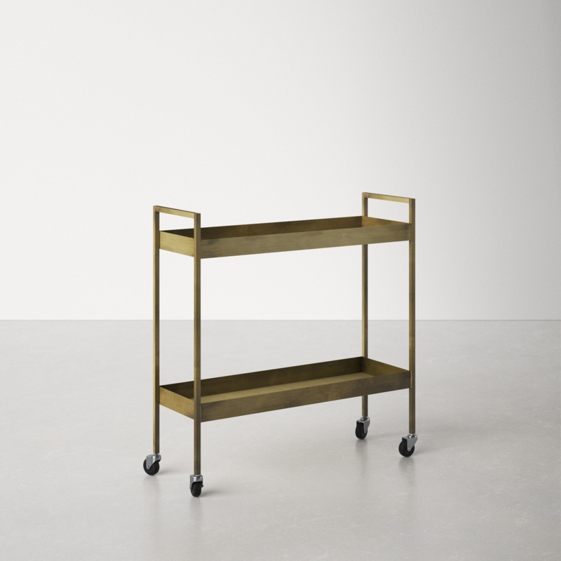 Mykonos Metal Bar Cart