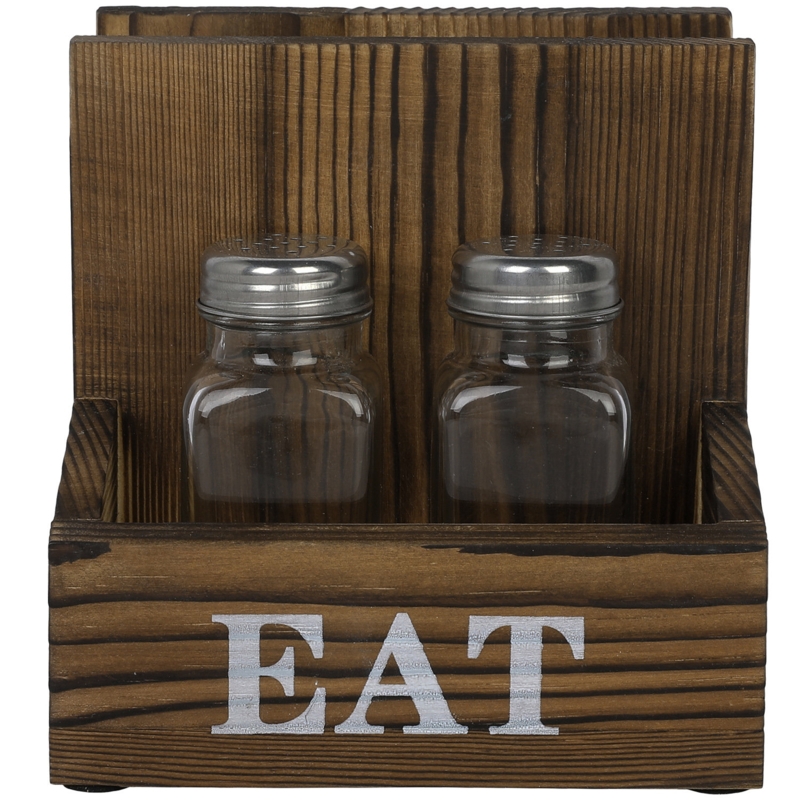 Napkin Holder with 2 Spice Shakers