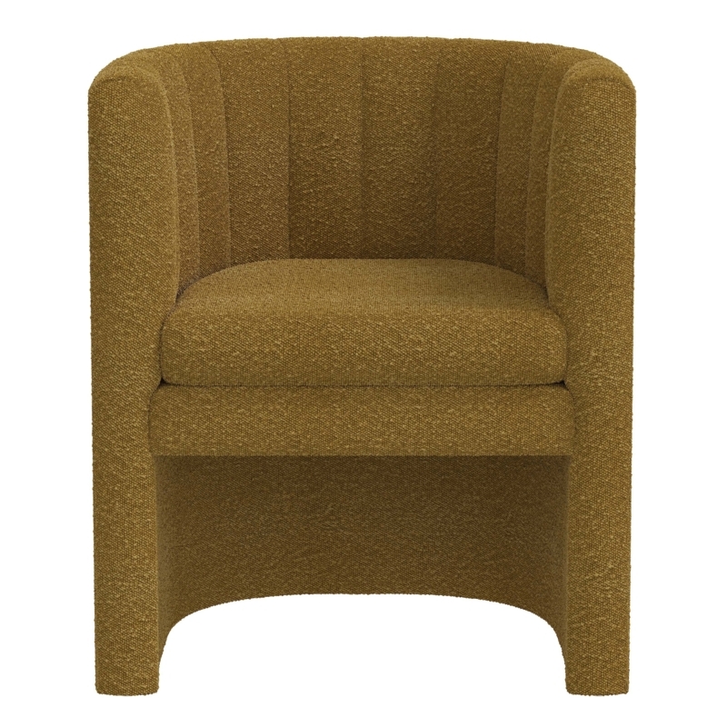 Noella Velvet Barrel Chair