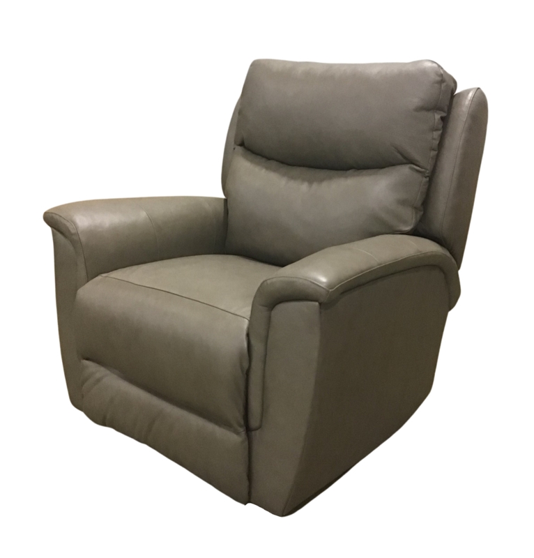 Ovation Power Headrest Leather Rocker Recliner
