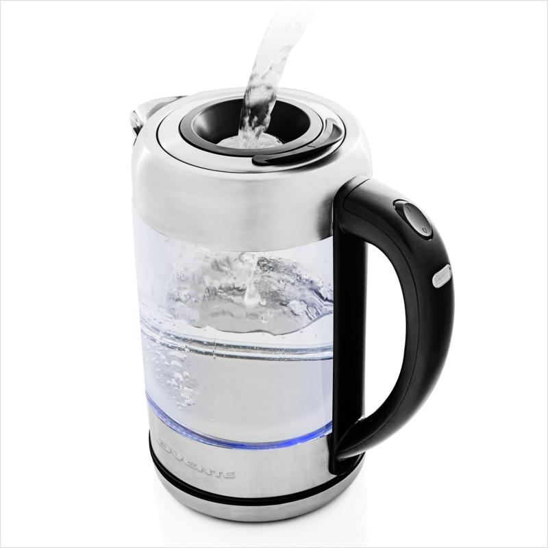 OVENTE 1.7 qt. Glass Electric Tea Kettle