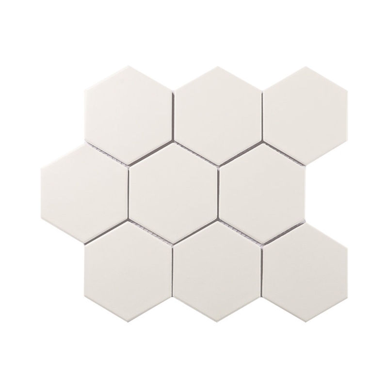 Perfection 4 x 4" Porcelain Honeycomb Mosaic Wall & Floor Tile