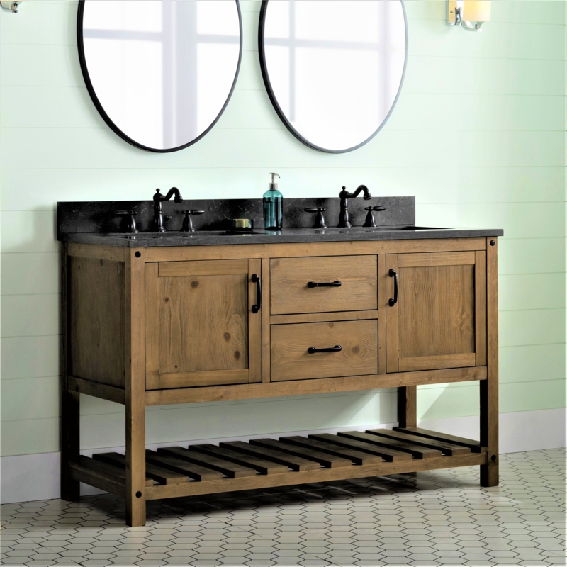 54 double sink bathroom vanity discount
