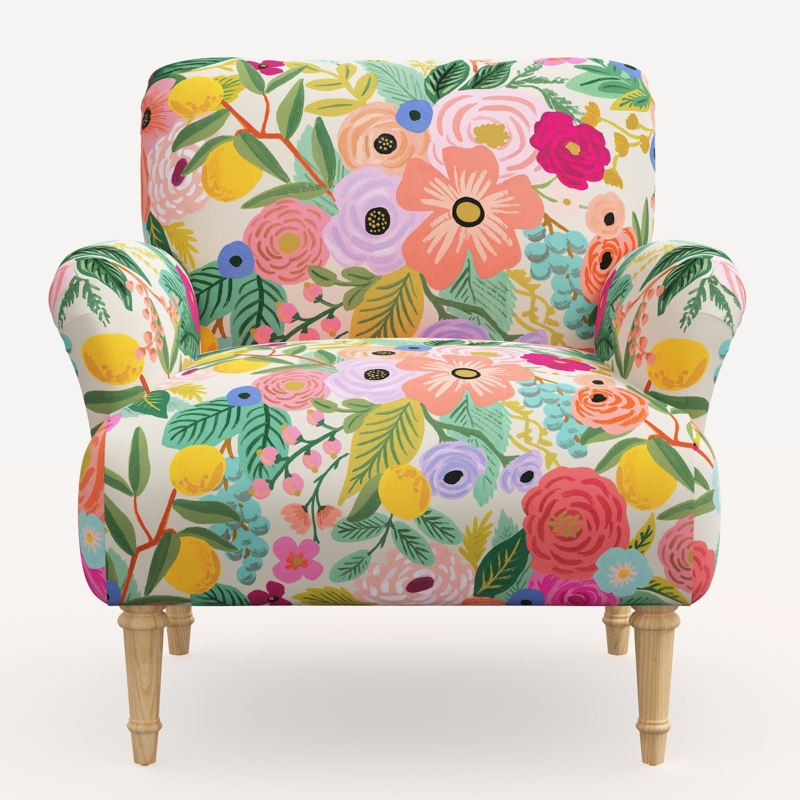 Rifle Paper Co. x Cloth u0026 Company Bristol Armchair