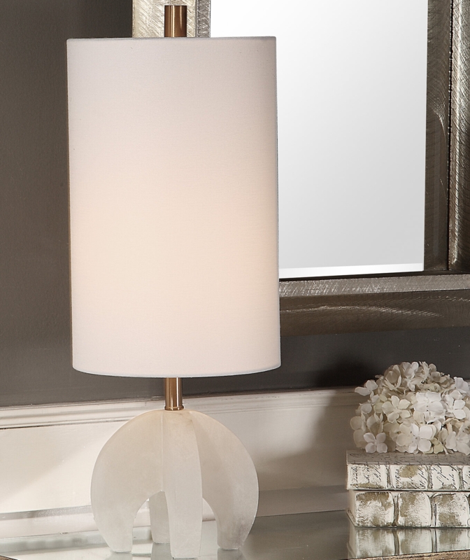 Roselyn Alabaster Table Lamp