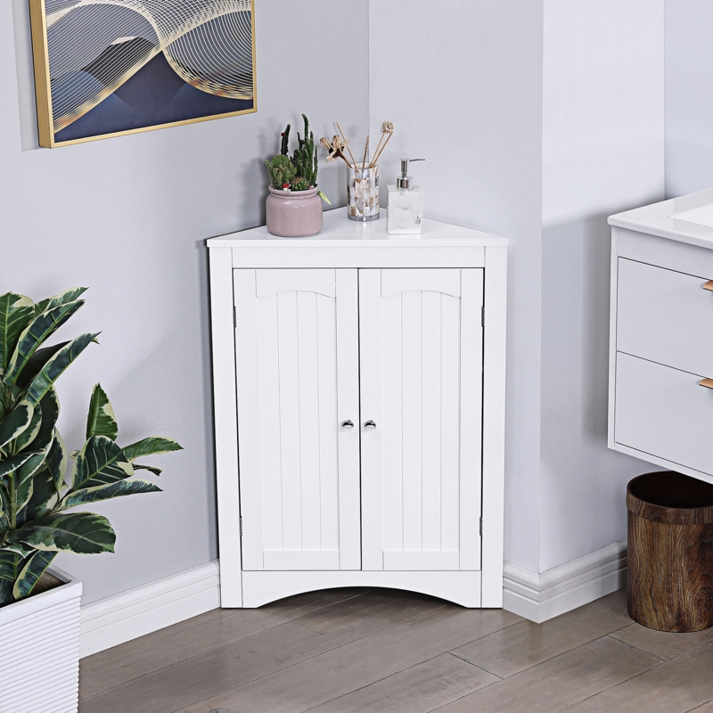 White Curio Corner Cabinet | Foter