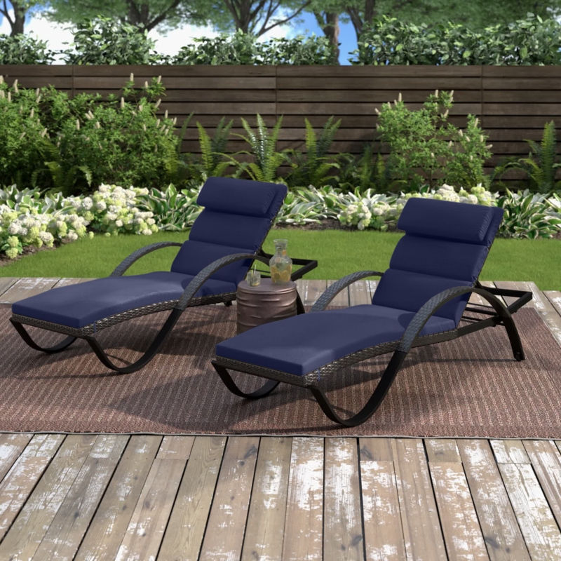 Rundall Outdoor Chaise Lounge Set