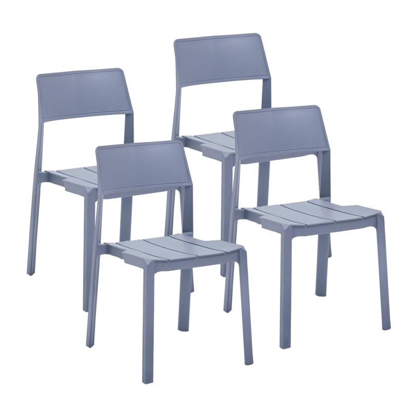 Seaford Stacking Side Chair (Set of 4)