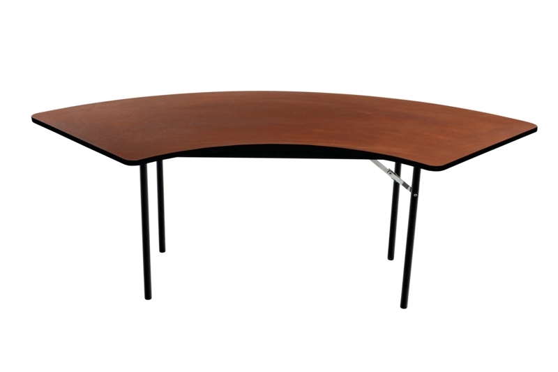 Semi-Circle Folding Table