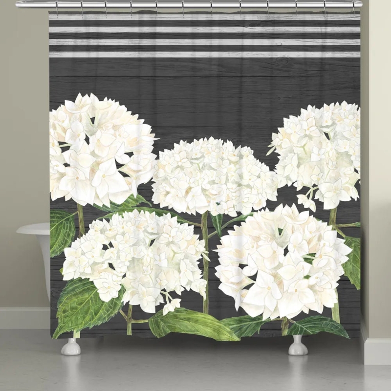 Sereya Floral Shower Curtain