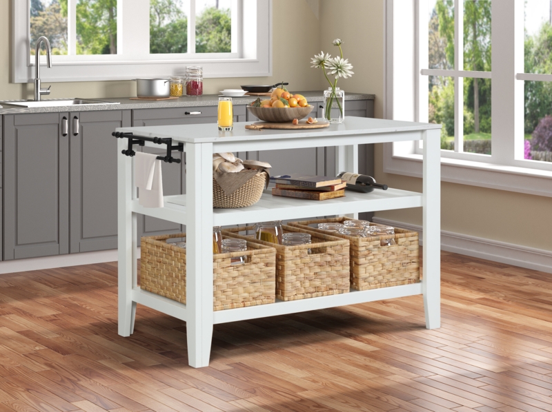 Serino Marble Kitchen Island