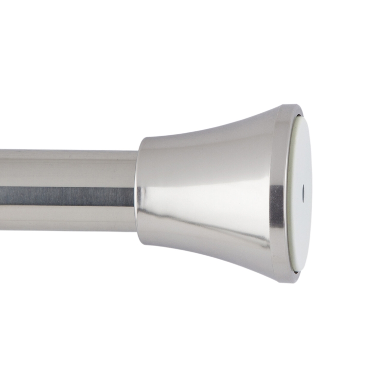 SnugSet Adjustable Straight Tension Shower Curtain Rod