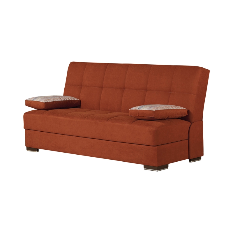 Soho 74 in. Fabric 3-Seater Twin 3-in-1 Sleeper Sofa Bed with Storage