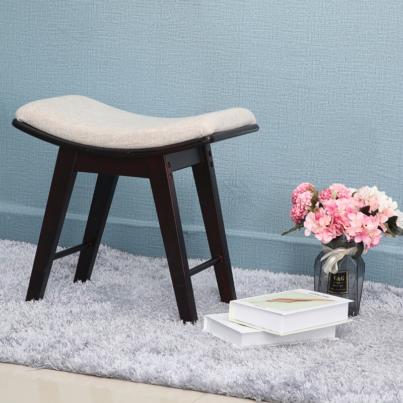Solid Wood Accent Stool