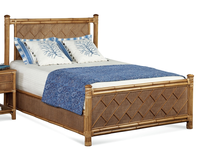 Summer Retreat Wicker / Rattan Standard Bed