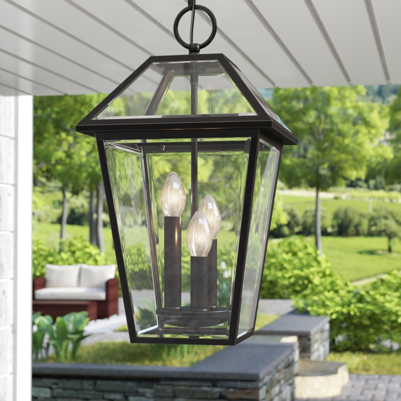 Swerve 3 - Light Outdoor Hanging Lantern