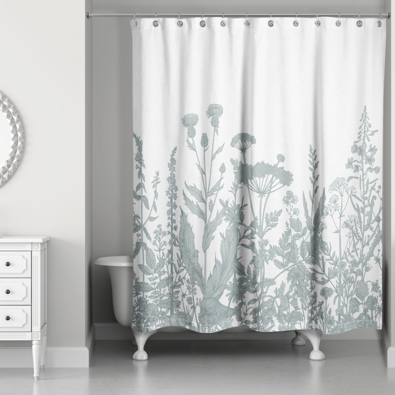 Thoms Floral Shower Curtain