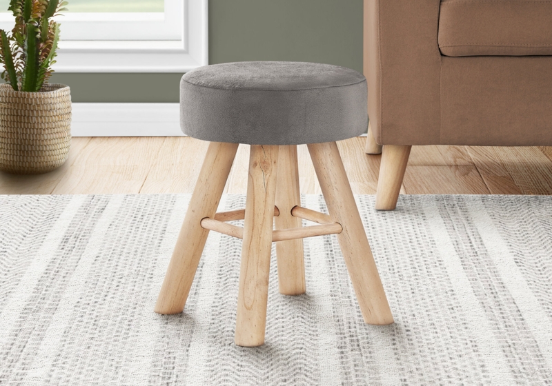 Tillar Solid Wood Accent Stool