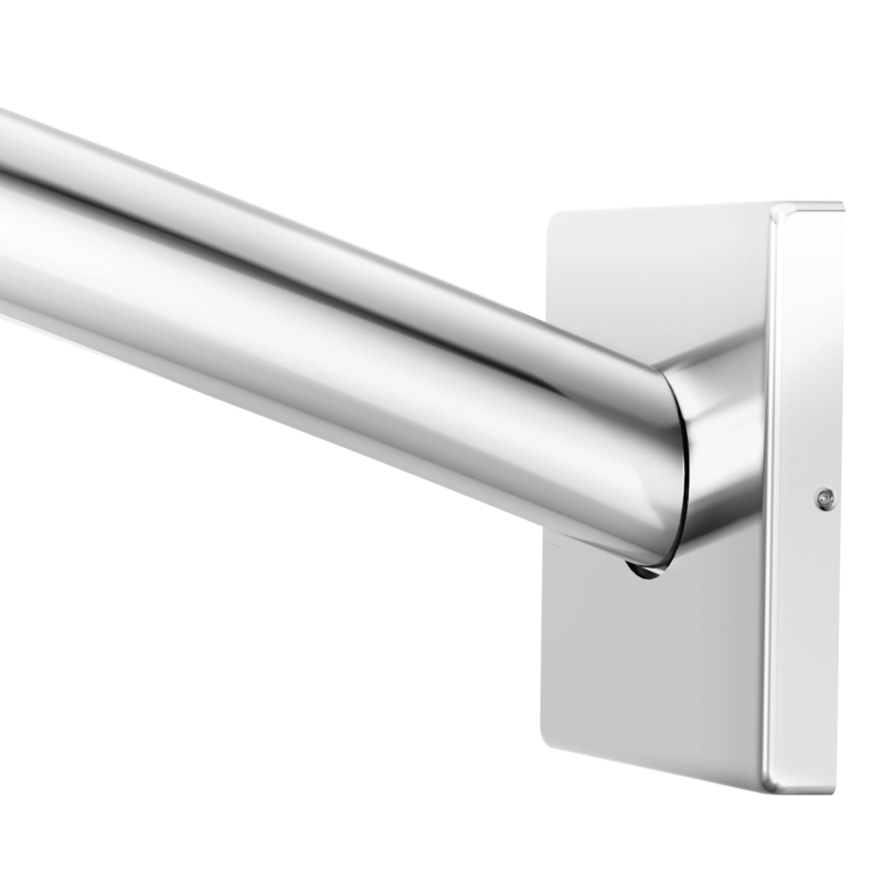 TRIVA Curved Fixed Shower Curtain Rod