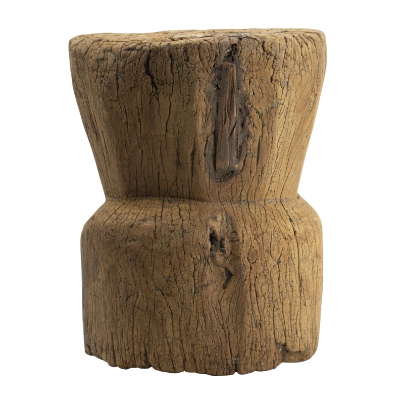 Valda Solid Wood Accent Stool