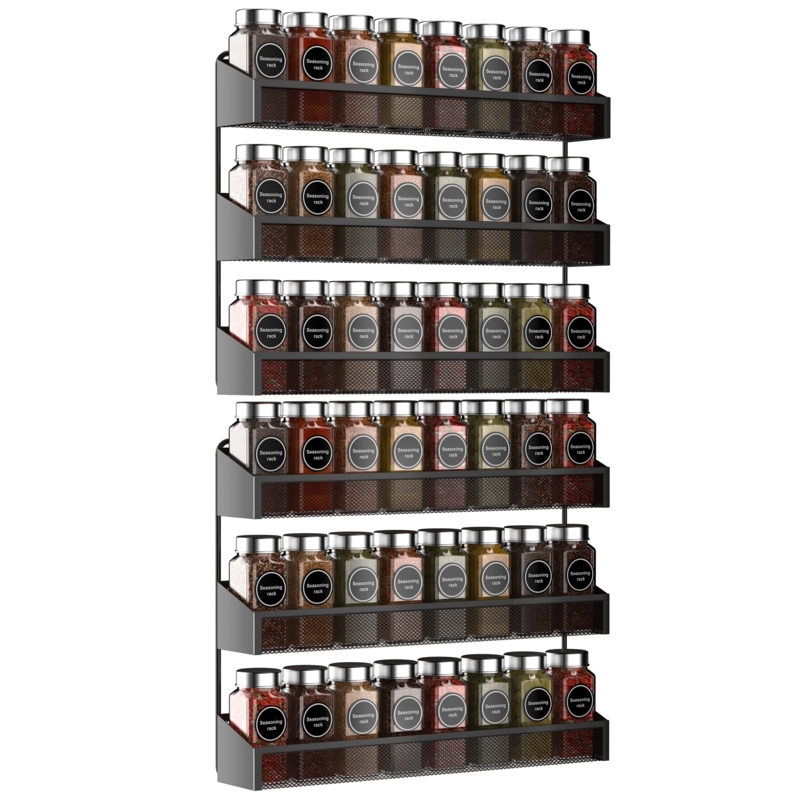 Wall Spice Rack (Set of 2)