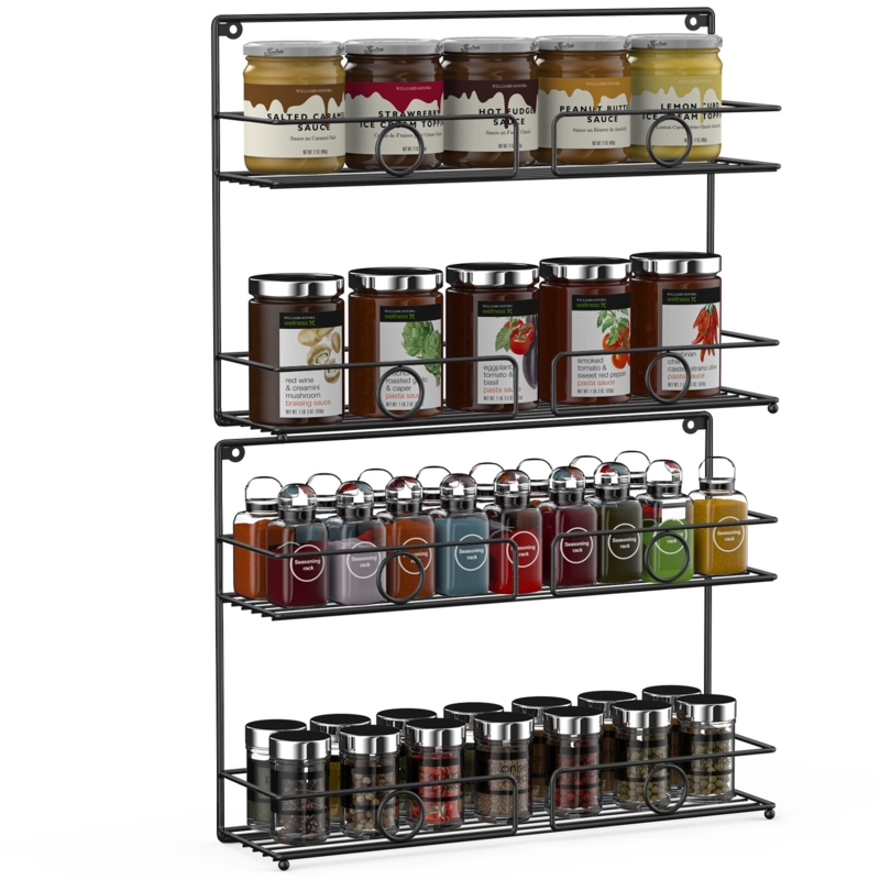 Wall Spice Rack (Set of 2)