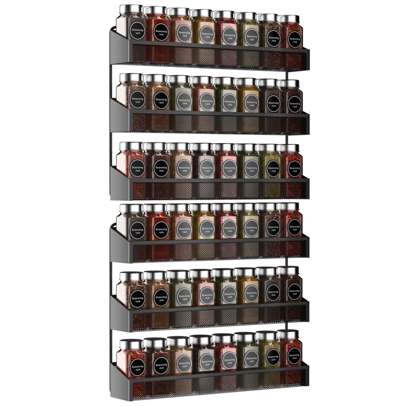Wall Spice Rack (Set of 2)