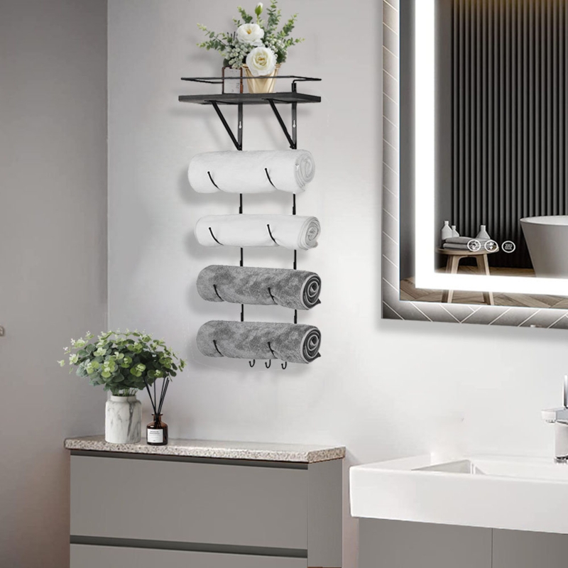 Wall Towel Rack
