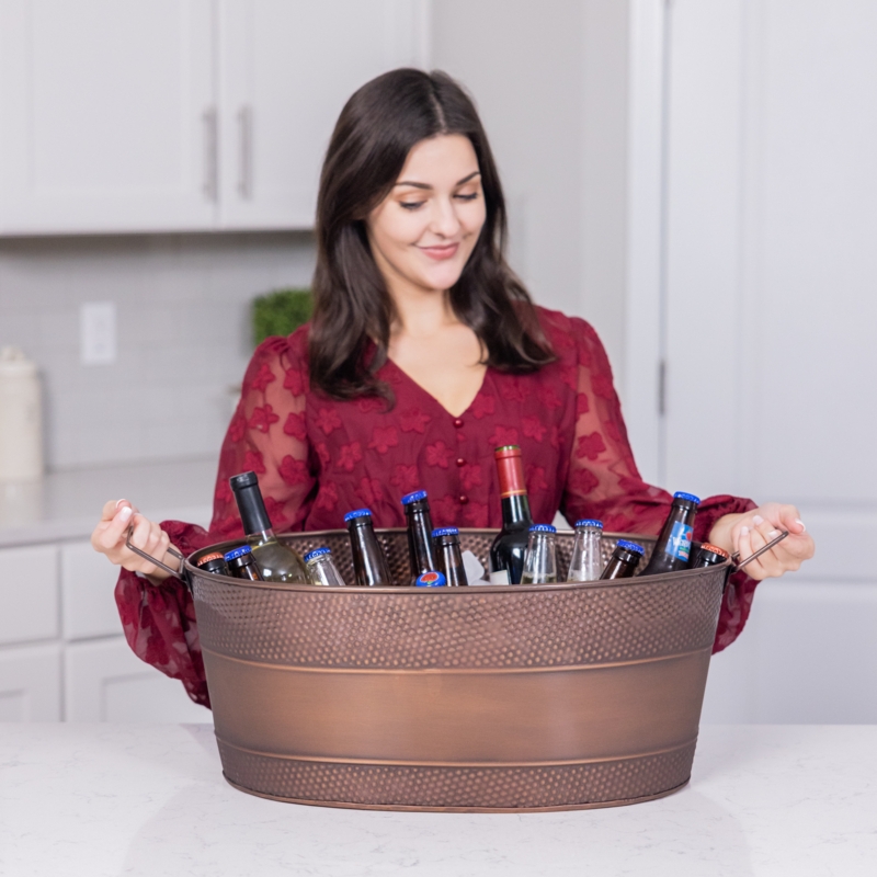 Wanita Metal Beverage Tub