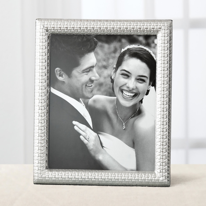 Watchband Silver 8" x 10" Photo Frame
