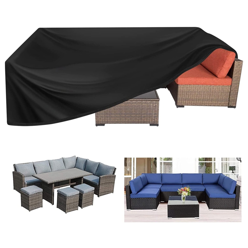 Waterproof Patio Furniture Set Covers Heavy Duty Outdoor Sectional Cover
