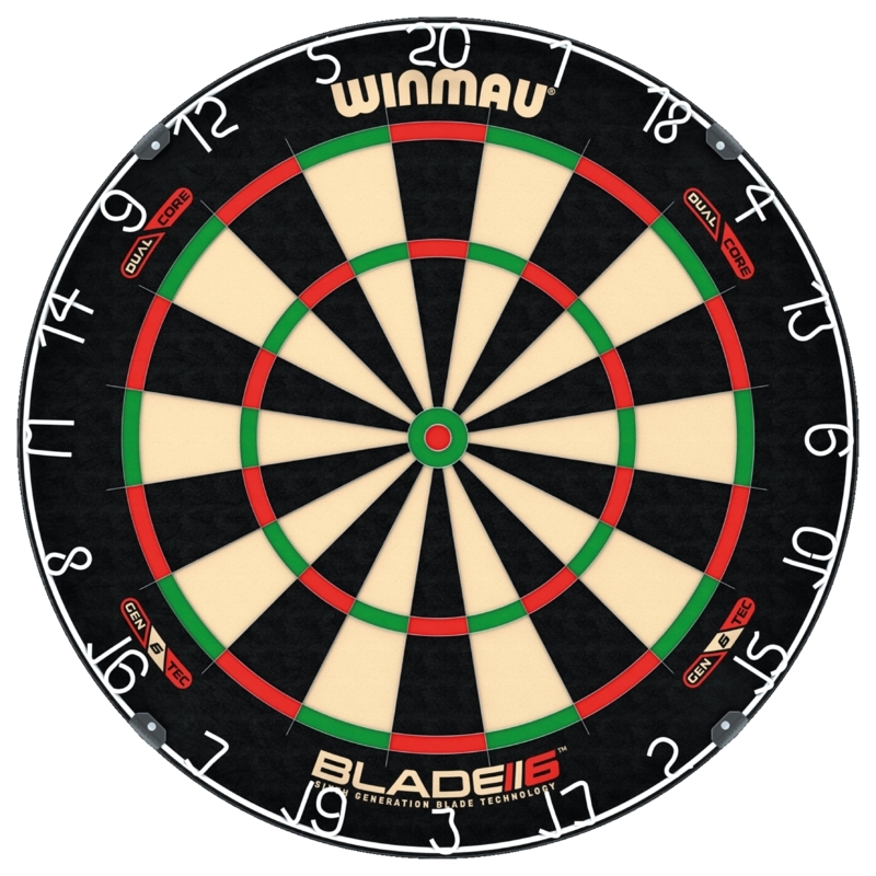Winmau Blade 6 Bristle Dual Core Dartboard