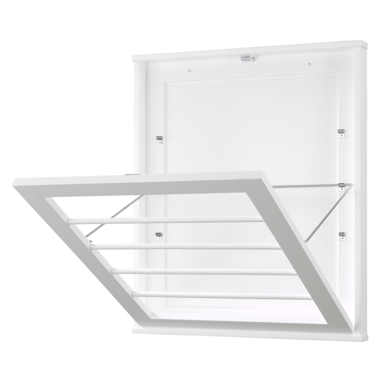 Wood Foldable Wall-Mounted Drying Rack