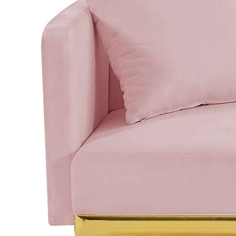 Zaeli 59.01'' Velvet Split Back Convertible Sofa
