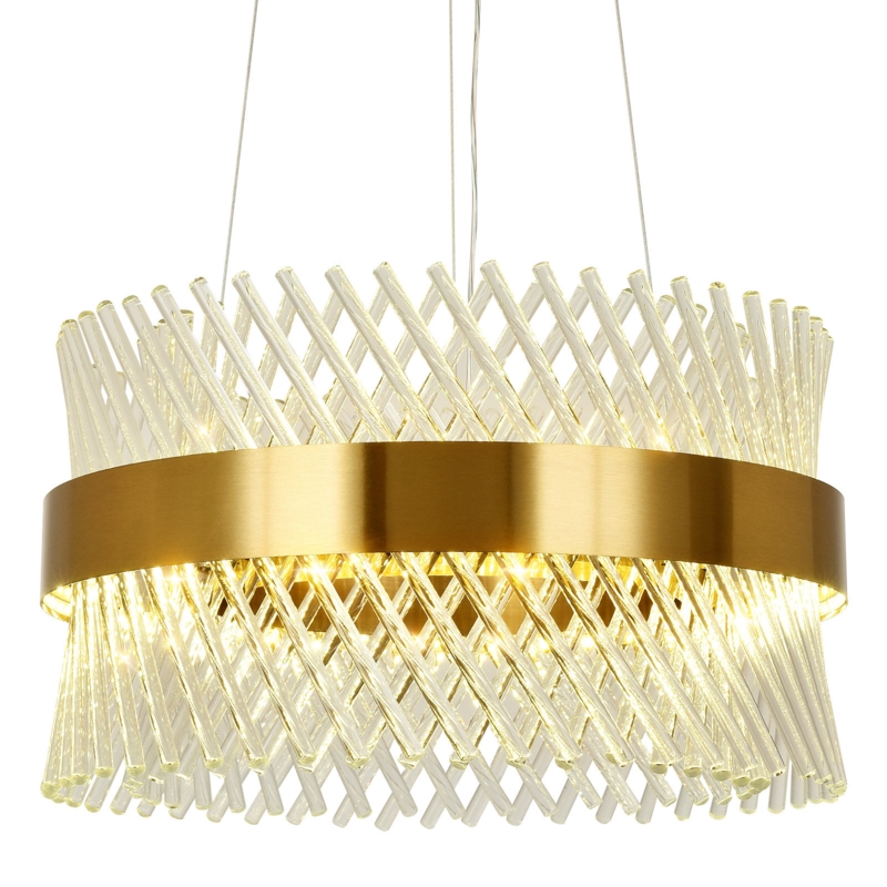 Zene Dimmable LED Drum Chandelier