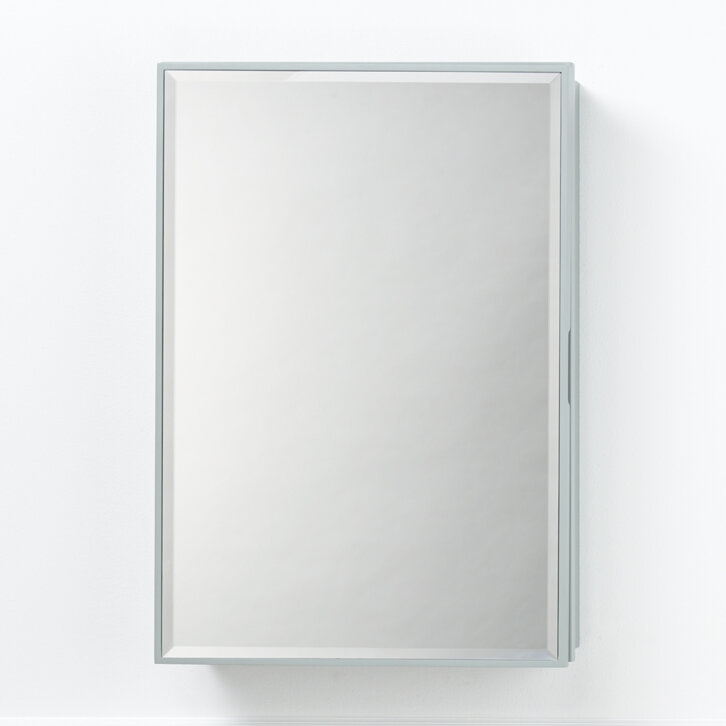 Zuri 22'' W 32.5'' H Framed Medicine Cabinet with Mirror and 3 Adjustable Shelves