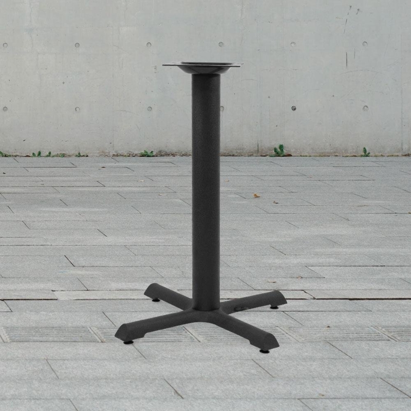 22'' w Cast Iron Cross Base