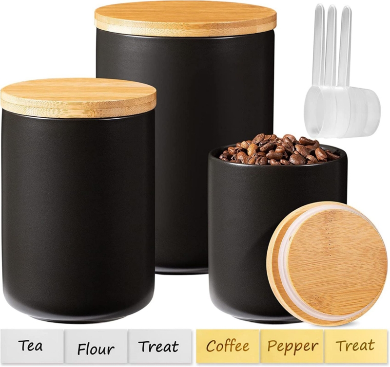 3 Piece Kitchen Canister Set