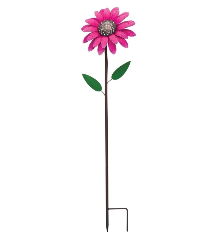 46" Vintage Flower Stake - Daisy