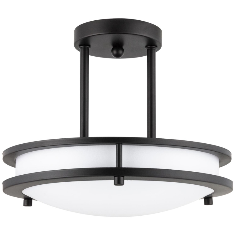 Acrylic LED Semi Flush Mount