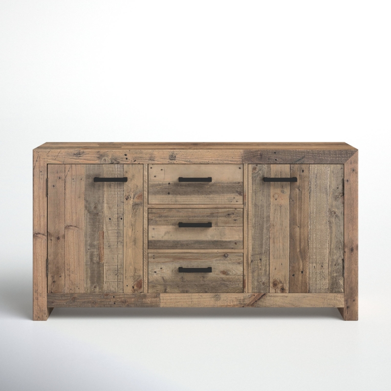 Alfa 63'' Solid Wood Sideboard