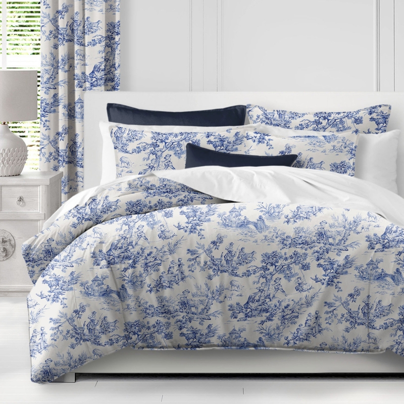 Amandalynn Cotton Toile Duvet Cover Set