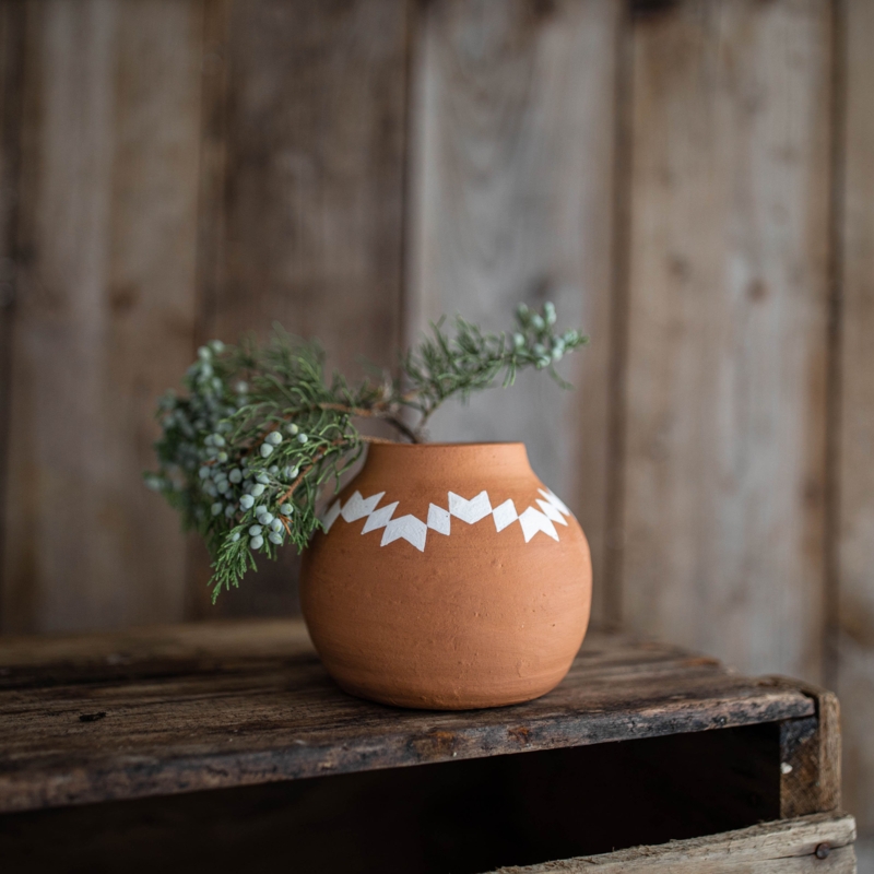 Amimma Terracotta Table Vase