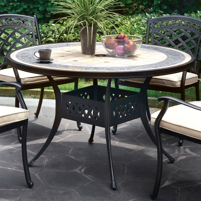 Aneesah Stone/Concrete Dining Table