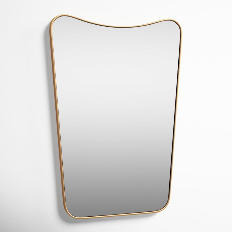 Beale Metal Asymmetrical Wall Mirror