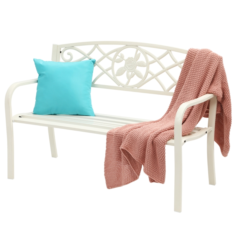 Birl Metal Outdoor Bench