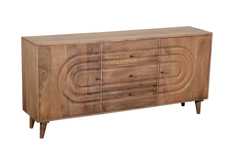 Breannia 70'' Solid Wood Sideboard