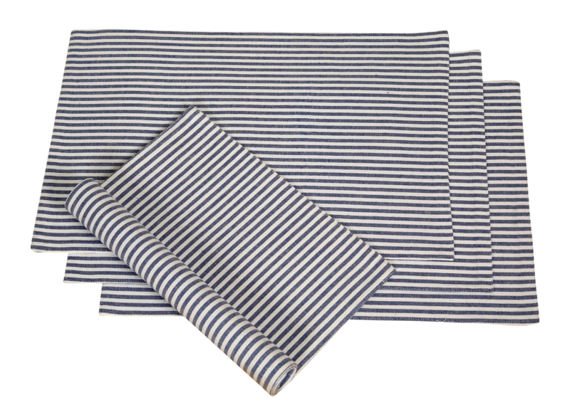 Brittaney Cotton Striped Rectangle Placemat