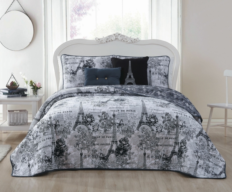 Collings Toile Quilt Set