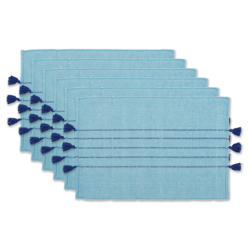 Cotton Striped Rectangle Placemat